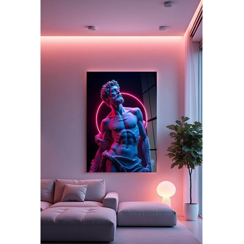 Wallity Zidna slika Hhlneon0017, 40x60 cm Cijene