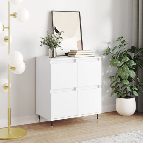 vidaXL Komoda bijela 60 x 35 x 70 cm od konstruiranog drva Cijene