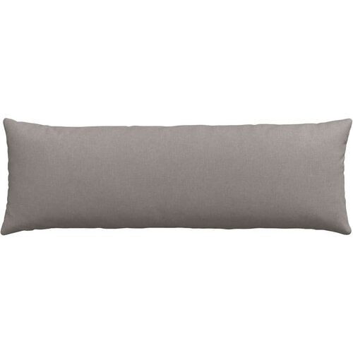  Jastučići za sofu 2 pcs Sivo-smeđa 120 x 40 cm tkanina Slike