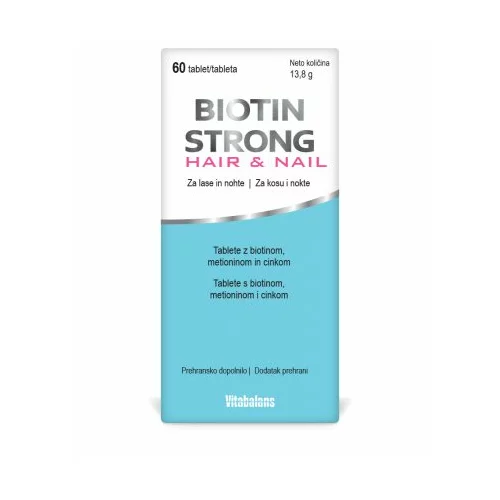  Vitabalans Biotin Strong Hair & Nail, tablete