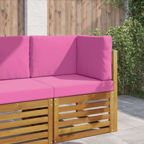  Zunanja blazina za kavč 3 pcs Roza Poliester, (5000202521) Cene