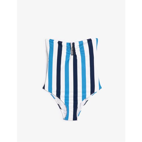 Koton Strapless Swimwear With Window Detailed Geometric Accessories. Cene