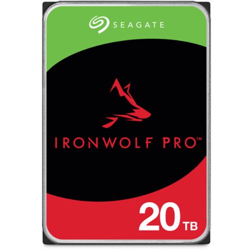 Seagate NAS trdi disk 20TB 7200 256MB SATA3 IronWolf PRO Slike