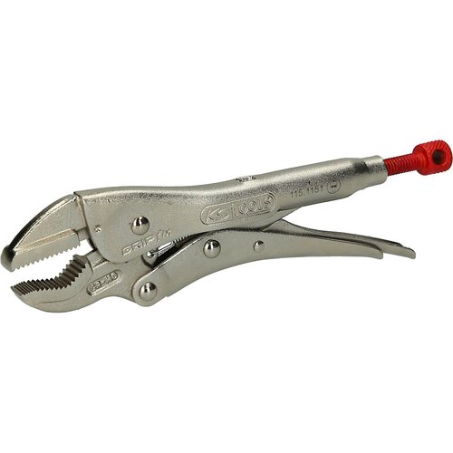 Ks Tools Oprijemalne klešče, V-čeljusti, velikost zeva 0 - 25 mm, dolžina 185 mm Cene