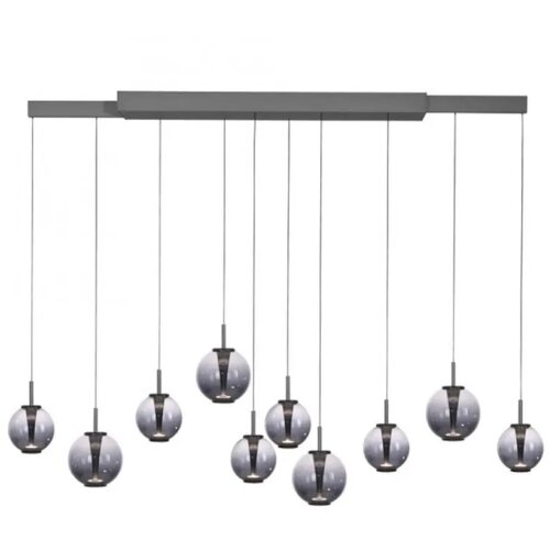  LED motorizovani luster PURE E-Infinity sivi sa e-Slide funkcijom CCT Cene
