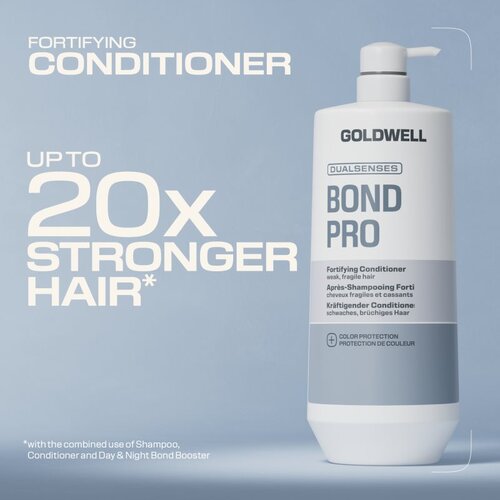 Goldwell Dualsenses Bond Pro Fortifying Conditioner krepilni balzam 1000 ml Slike