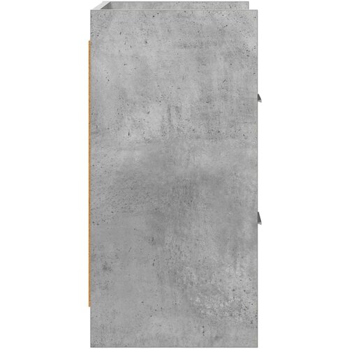  Noćni ormarići 2 pcs Betonska siva 40 x 30 x 60 cm Slike