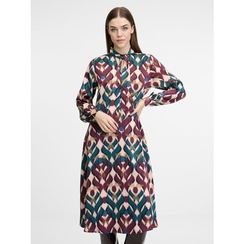 Orsay Brown women&amp;#039;s midi dress - Women&amp;#039;s Slike