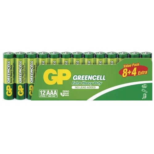 Emos Baterije v kompletu 12 ks AAA GREENCELL – Cene
