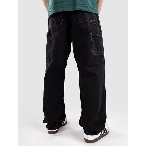 Carhartt WIP Jeansice Single Knee Pant Black Stone Washed 33 Slike