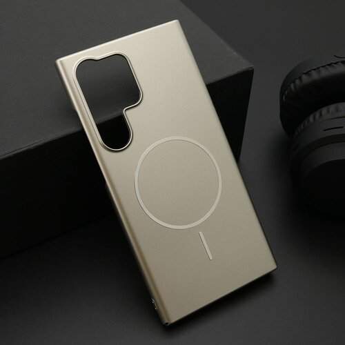  Maska PURE MATTE MagSafe za Samsung S928B Galaxy S24 Ultra 5G/ zlatna Slike