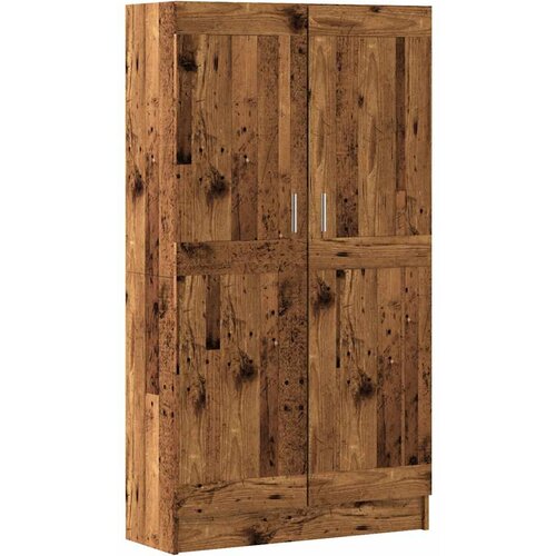 Maison Chic Knjižna omara - Knjižni regal starinski les 82,5x30,5x150 cm inženirski les, (21725374) Slike