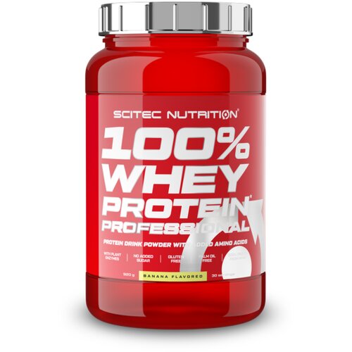 Scitec Nutrition Protein 100% Whey Professional, Banana 920g Cene