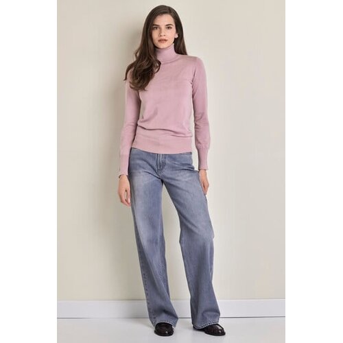 Legendww zenske sive farmerke wide leg kroja sa visokim strukom - model 245 Cene