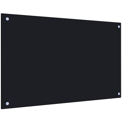 VidaXL kuhinjska za&amp;scaron;čitna obloga črna 80x50 cm kaljeno steklo, (20710022) Slike