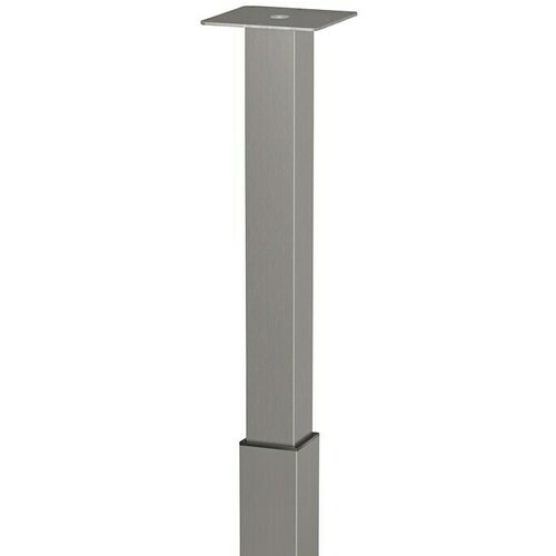 WALTECO Teleskopska pohi&amp;scaron;tvena noga (&amp;Scaron; x Do: 6 x 6 cm, Nastavitev vi&amp;scaron;ine: 70 cm - 110 cm, Nosilnost izdelka: 80 kg, Jeklo, Nikelj, Oglate oblike) Slike