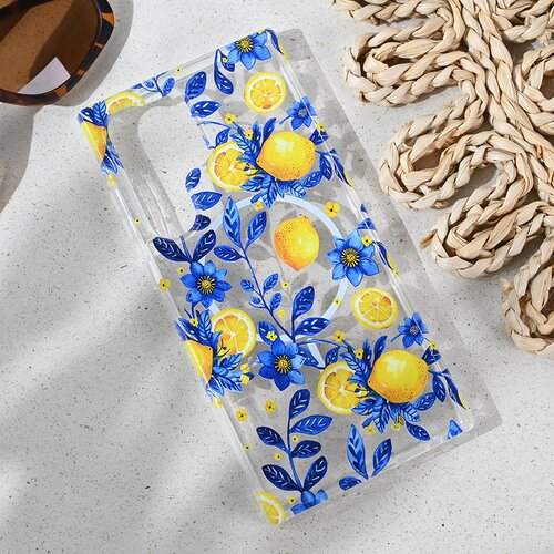  Maska za Samsung Galaxy S23 Ultra Mediteran Lemon Print Magsafe Cene