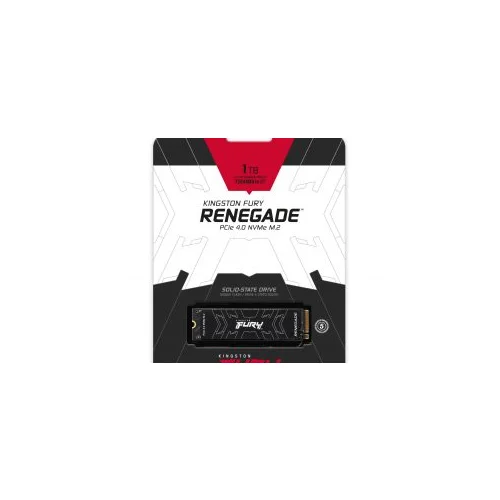 Kingston SSD 1TB NVMe M.2Fury Renegade, PCIe 4.0R/W : 7300/6000MB/s