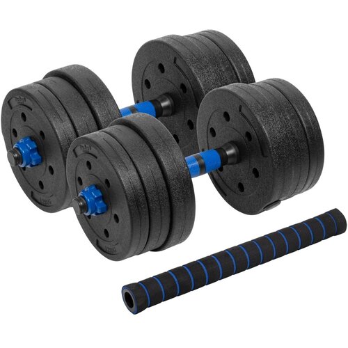 Rebel ACTIVE Bitumenski podesivi tegovi bučice sa spojnicom set 2x10kg RBA-2300 Cene