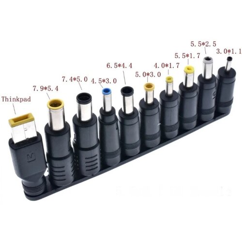 Gembird SMART-C11E 10Pcs 90W universal laptop connector 5.5 x 2.5mm(2.1) Slike