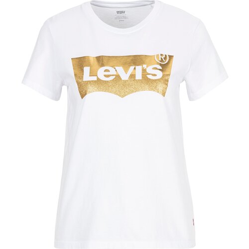 Levi&amp;#039;s Majica &amp;#039;The Perfect&amp;#039; zlata / bela Slike