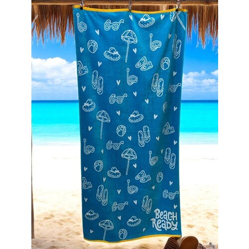  Plažni pe&amp;scaron;kir &amp;quot;Beach Ready&amp;quot; &amp;ndash; 82x174 cm, 100% pamuk B4 ( VLK000680-&amp;quot;Beach Ready&amp;quot;b4 ) Slike