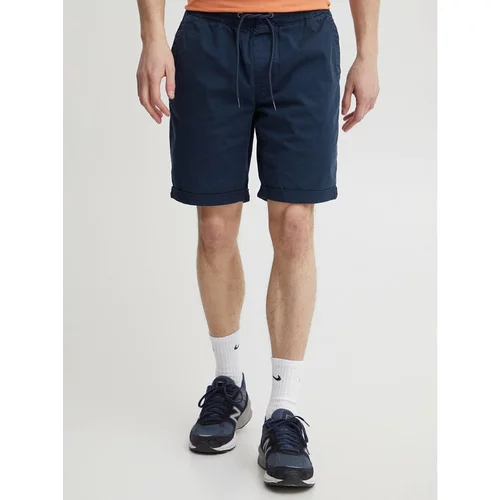 Blend Kratke hlače iz tkanine 20715498 Mornarsko modra Regular Fit
