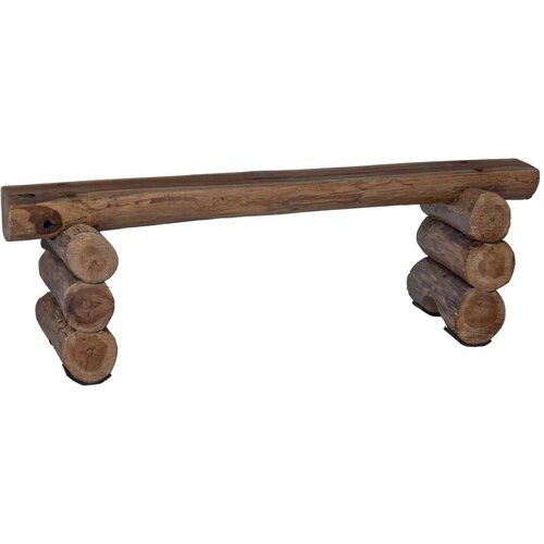  Klupa Prirodna 115 x 30 x 34 cm Čvrsto teak drvo Slike
