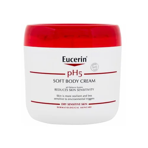 Eucerin pH5 Soft Body Cream umirujuća krema za tijelo za suhu i osjetljivu kožu 450 ml unisex