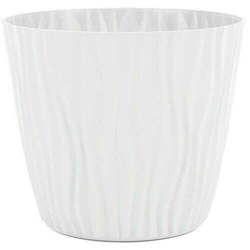  Tegla za cvijeće Sahara (Vanjska dimenzija (ø x V): 22 x 20 cm, Plastika, Bijela) Cijene