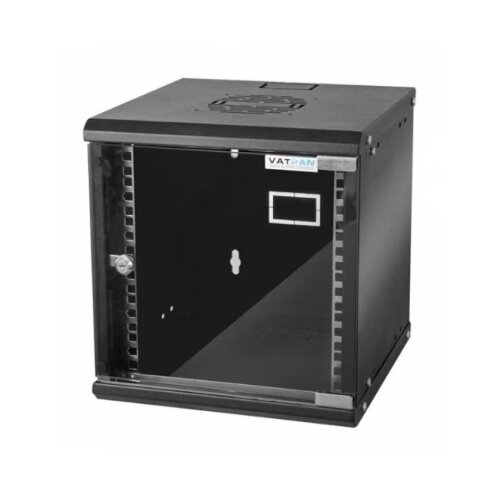 Rek Orman 6U 10inca 300mm 290×300×310mm CRNI 503 Slike