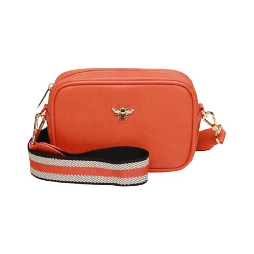 Fancy Metal Goods Ltd Alice Wheeler - Torba Mini - Mayfair, Orange, Cross Body Cene