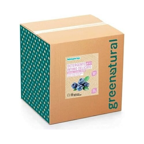 Greenatural nežen gel za intimno nego ognjič, sivka in borovnica - 10 kg Cene