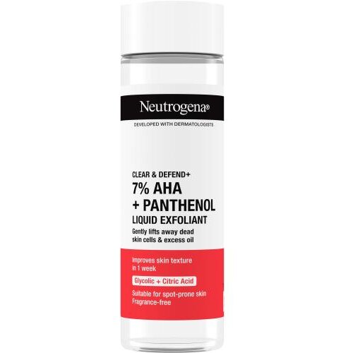 Neutrogena Clear & Defend+ Liquid Exfoliant piling za vse tipe kože 125 ml unisex Cene