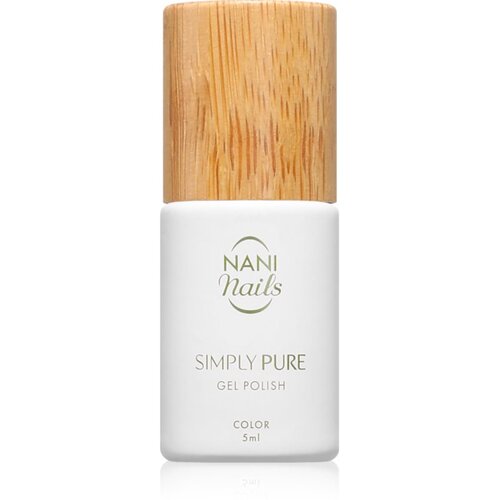 NANI Nails Simly Pure gel lak za nokte s kori&amp;scaron;tenjem UV/LED lampe nijansa Canary 5 ml Slike