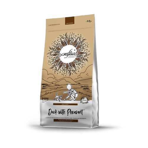 Craftia natura duck with pheasant puppy toy &amp;amp; small breed - 2 kg Slike