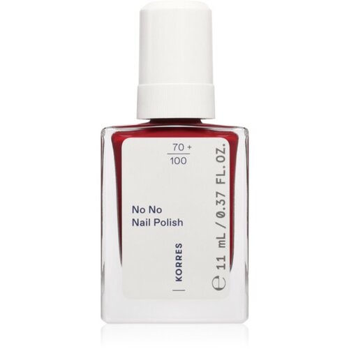 Korres No No Nail Polish lak za njegu noktiju nijansa 57 Wine Red 11 ml Cijene