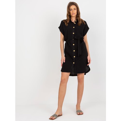 RUE PARIS Dress-WN-SK-VE40.41P-black Cijene