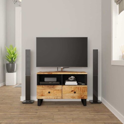 TV ormarić 70 x 33 x 46 cm od masivnog drva manga Cijene