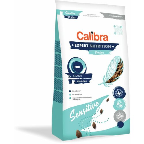 CALIBRA Dog Expert Nutrition Sensitive Losos, hrana za pse 2kg Slike