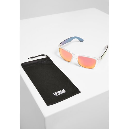Urban Classics Accessoires 110 UC Sunglasses Transparent/Red Slike