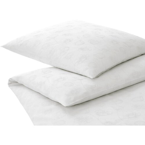 Elegante POSTELJNINA POPPY 140/200 cm žakar bela Cene