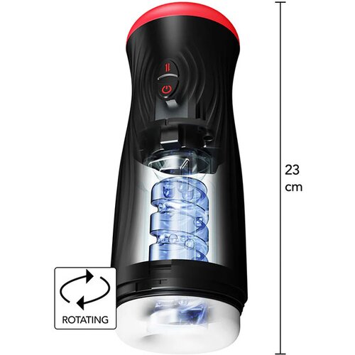 Hidden Desire Fusion Vortex Thrust Masturbator Black Cene