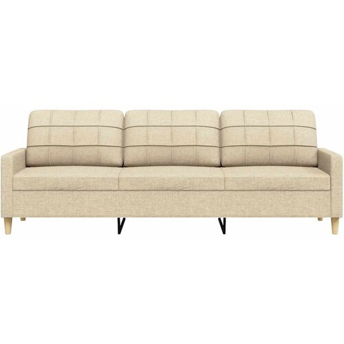  Trosjed od tkanine krem 210 cm Slike