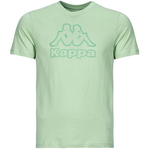 Kappa Muška majica Logo Creamy, Zelena Cene