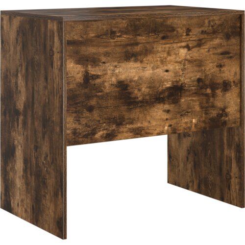VidaXL Stol Dimljeni hrast 80x50x76 cm Konstruirano drvo Slike