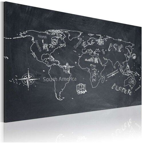  Slika - Travel broadens the mind 90x60 Slike