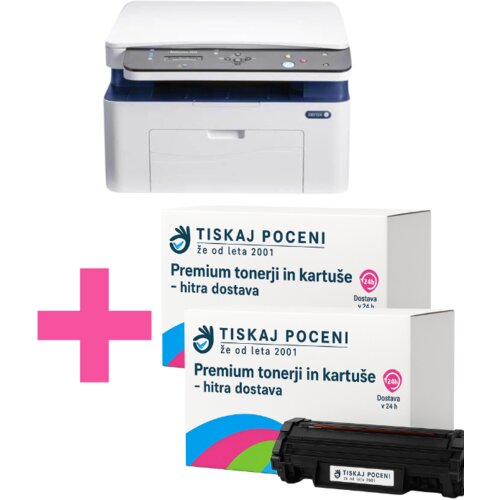  Tiskalnik Xerox WorkCentre 3025bi WiFi črno/beli +2X KOMPATIBILNI TONER - AKCIJA! Brezplačna dostava Cene