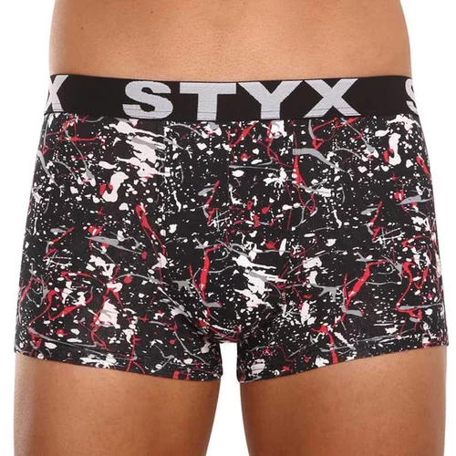 STYX Men's boxers art sports rubber oversize Jáchym (R850)