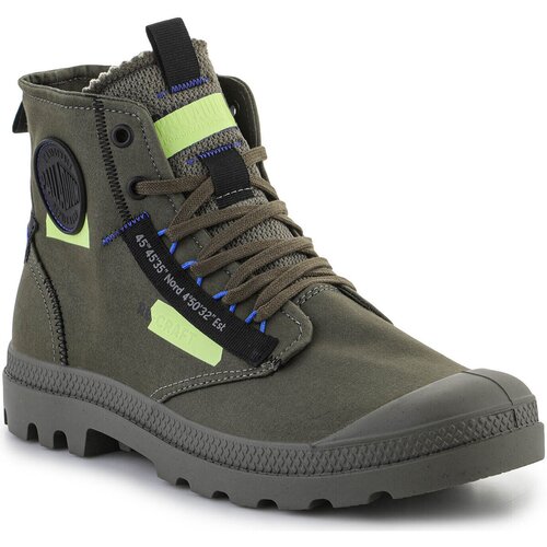 Palladium Visoke superge Pampa HI Re-Craft Olive Night 77220-309-M Zelena Cene